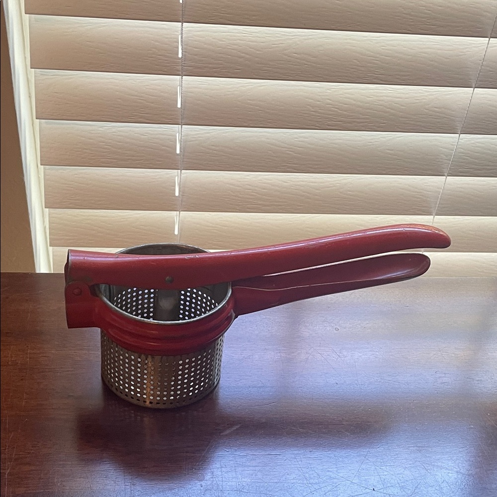 Vintage Red Potato Ricer